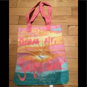 Beach bag “Ocean air, Salty hair”